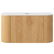 Nomad II 900mm Vanity Package with Round Shaving Cabinet